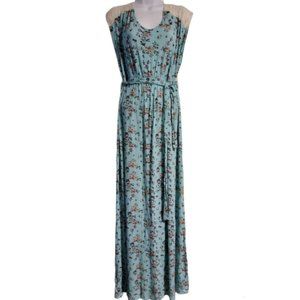 Liz Lange Maternity Dress | Blue floral print